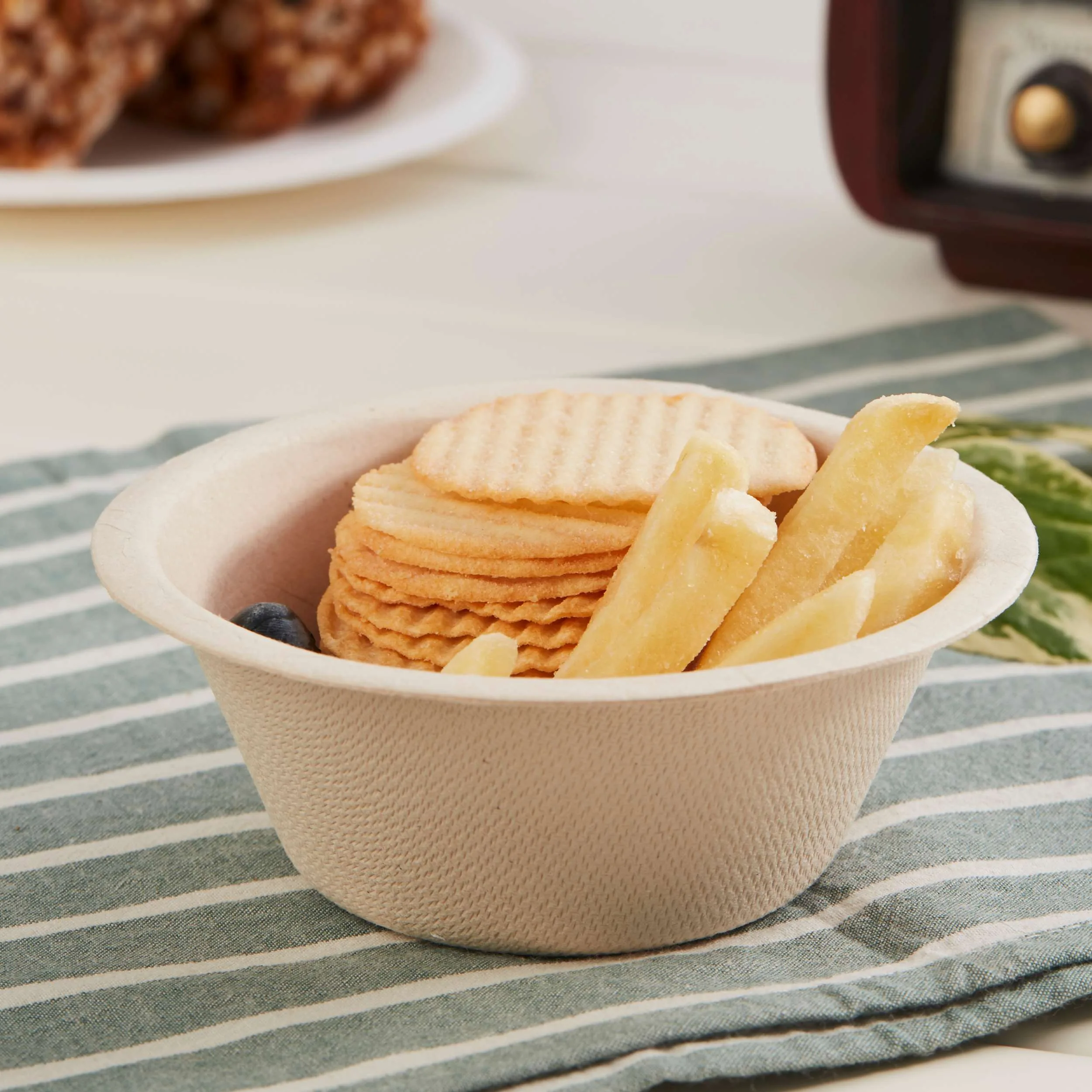 Bols jetables biodégradables en vrac