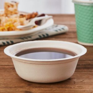 Eco Friendly Disposable Compostable Soup Bowls