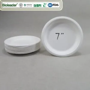طبق ورقي مقاس 7 بوصة طبق لب قصب السكر للعشاء بالجملة</trp-post-container