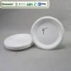 SOSINYA Lot De 60 Assiettes Jetables 9'' En Bagasse Rigides – Biodégradables, Compostables, Écologiques Pour Pique-Nique, Fêtes Et Restaurant