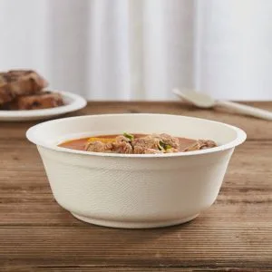 Umweltfreundliche Bagasse-Schale