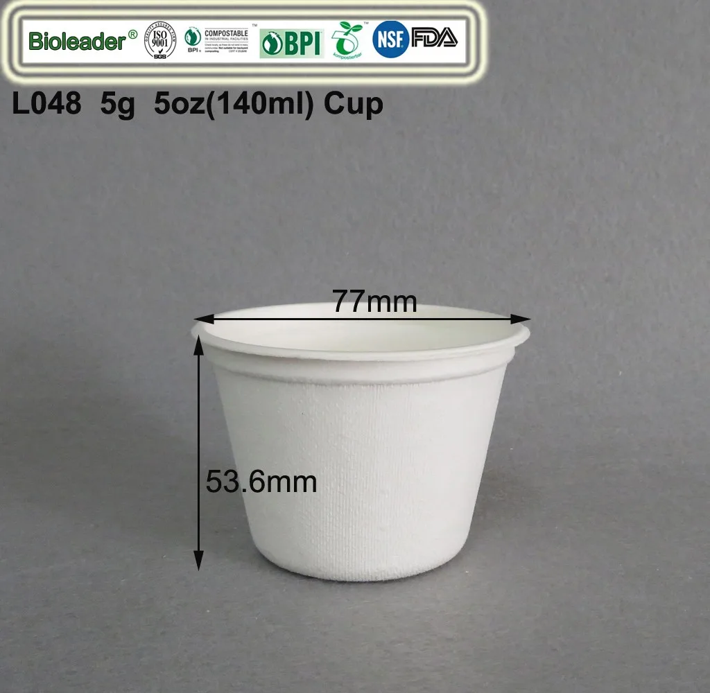 Zuckerrohrbecher 5oz