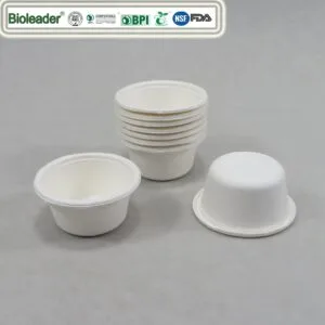 2 oz bicchierino da degustazione monouso con coperchio