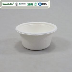 2 oz wegwerpproefbeker met deksel