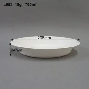 Eco Friendly Disposable Salad Bowls with Lids 24oz