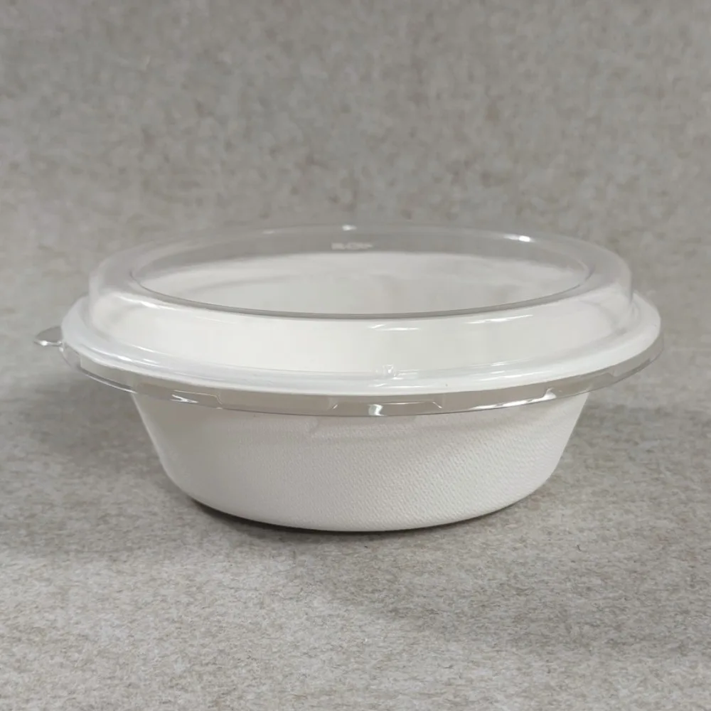 bols à pulpe avec couvercles en plastique