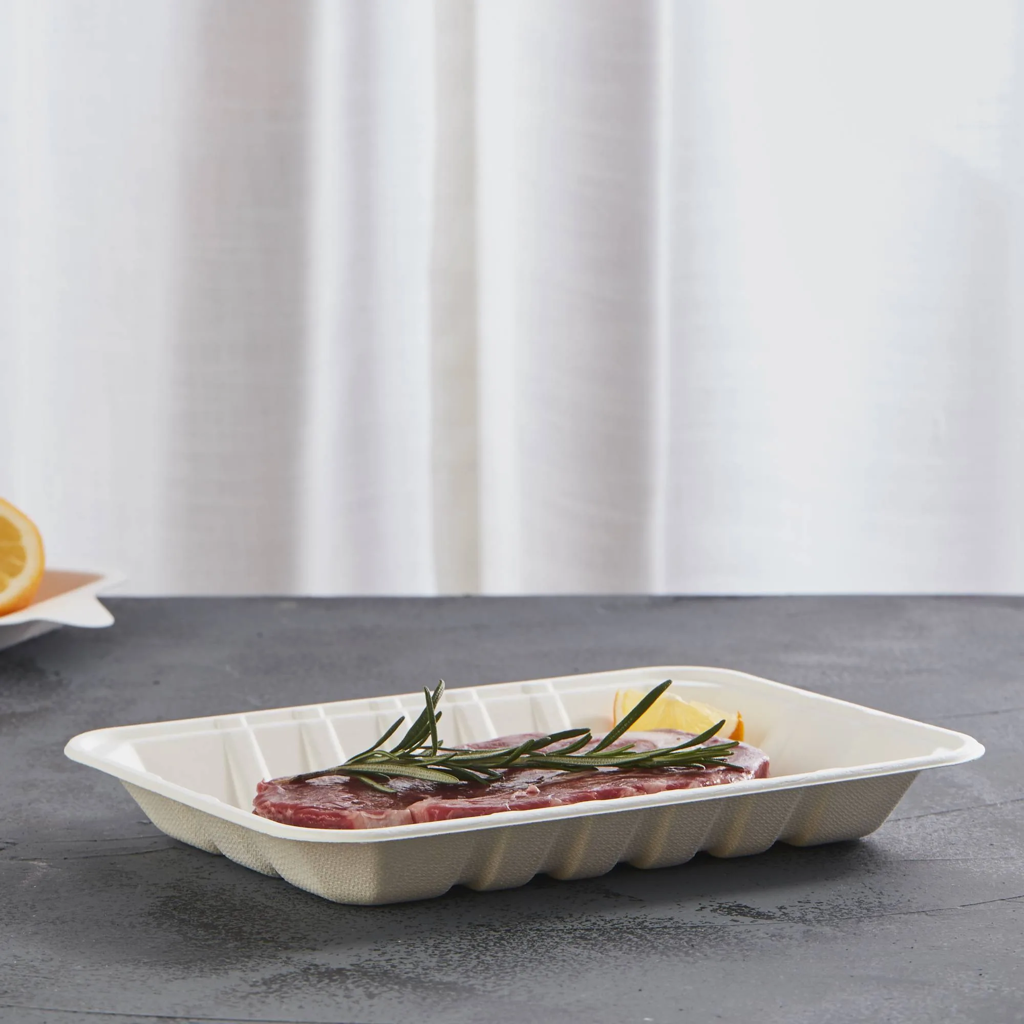 صينية طعام قابلة للتحويل إلى سماد