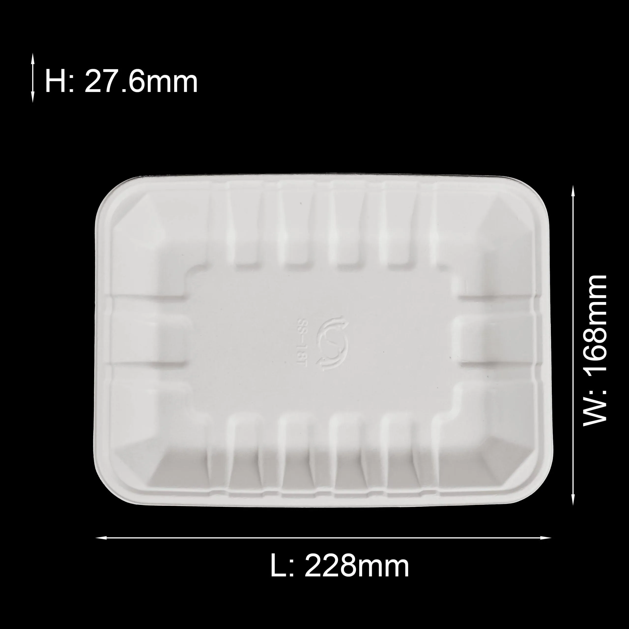 عبوات اللحوم القابلة للتحويل إلى سماد