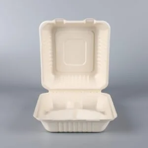 Envases ecológicos de bagazo de caña de azúcar para comida para llevar
