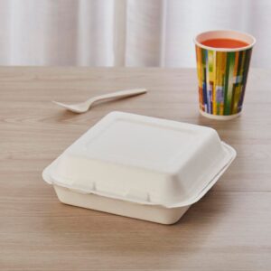 生分解性サトウキビバガス食品容器
