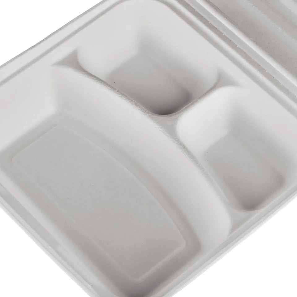 Одноразовые контейнеры с 3 отделениями оптом