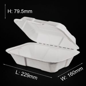 Contenitori per alimenti da asporto ecocompatibili e compostabili