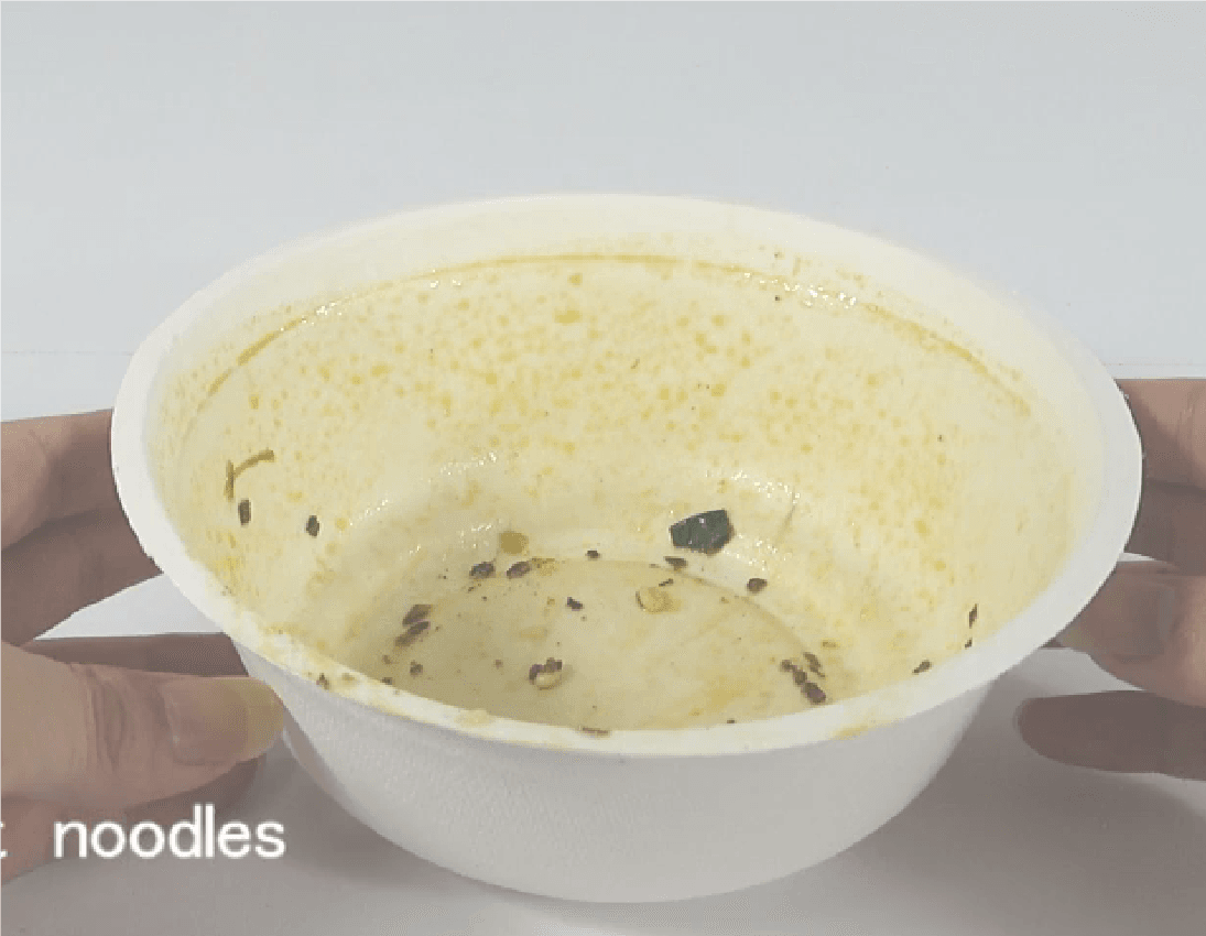 Como é que as caixas de farinha de bagaço de cana-de-açúcar podem ser resistentes à água e ao óleo?