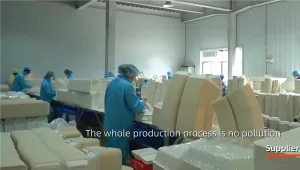 Finished Sugarcane Bagasse Tableware Production Finished sugarcane bagasse pulp molded tableware production and inspection
