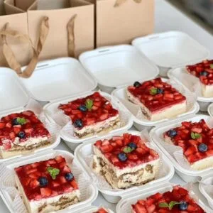 Boîte à burger compostable en bagasse de canne à sucre