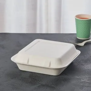 Umweltfreundliche, biologisch abbaubare Take-Out-Behälter