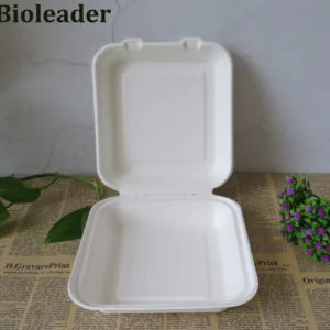 Umweltfreundliche, biologisch abbaubare Take-Out-Behälter