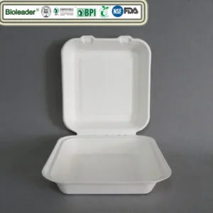Umweltfreundliche, biologisch abbaubare Take-Out-Behälter