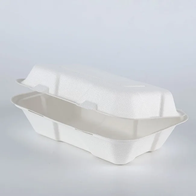 Envases ecológicos compostables para comida para llevar