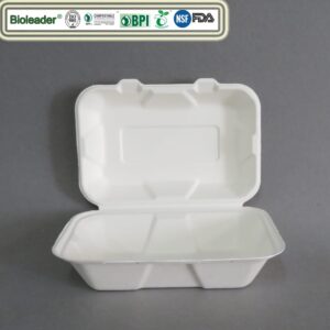 Contenitori per alimenti da asporto ecocompatibili e compostabili