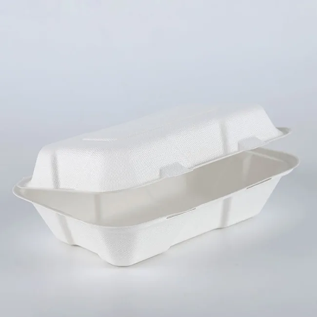 Envases ecológicos compostables para comida para llevar
