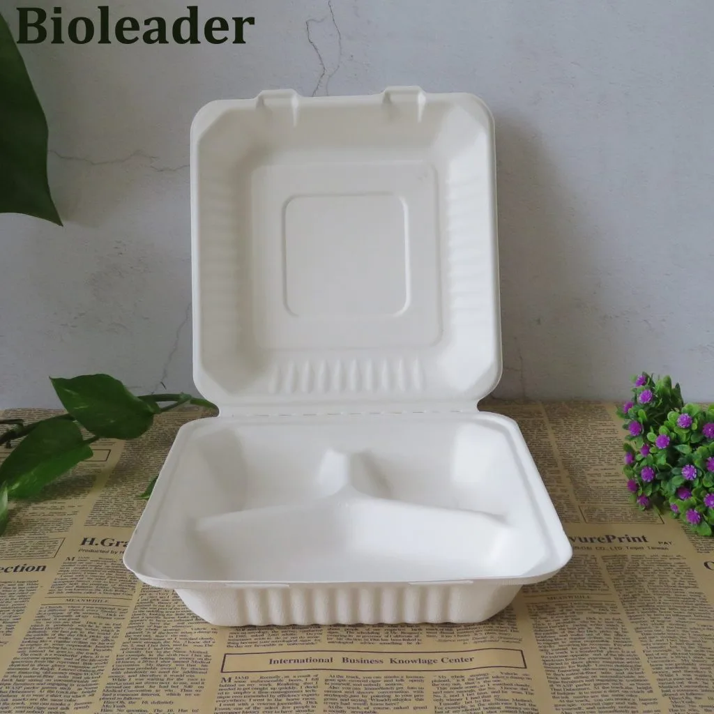 Контейнеры с 3 отделениями на шарнирах