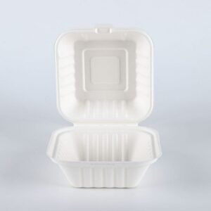 Scatola per hamburger ecologica e compostabile