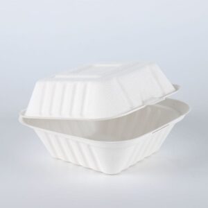 Scatola per hamburger ecologica e compostabile
