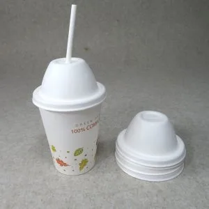 Tampas para copos compostáveis Tampas para copos de café de 90 mm