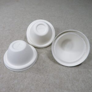 Tampas de Copo Compostáveis 90mm Tampas para Copos de Café