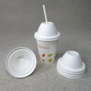 Coperchi per tazze compostabili Coperchi per tazze da caffè da 90 mm