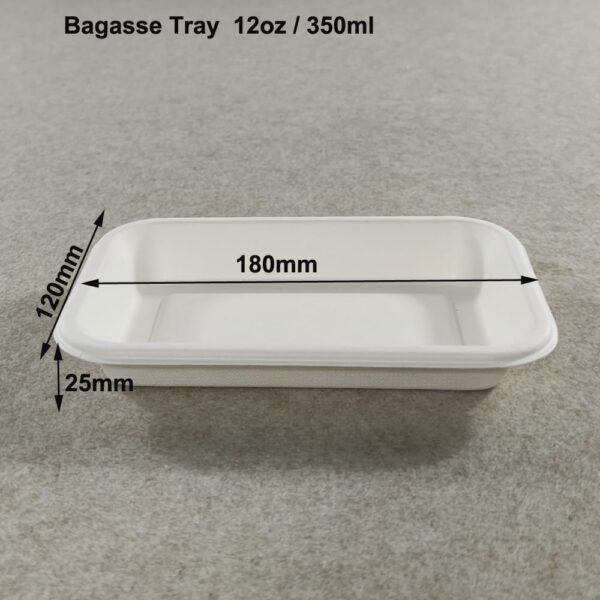 Disposable Biodegradable Sushi Tray With Lid