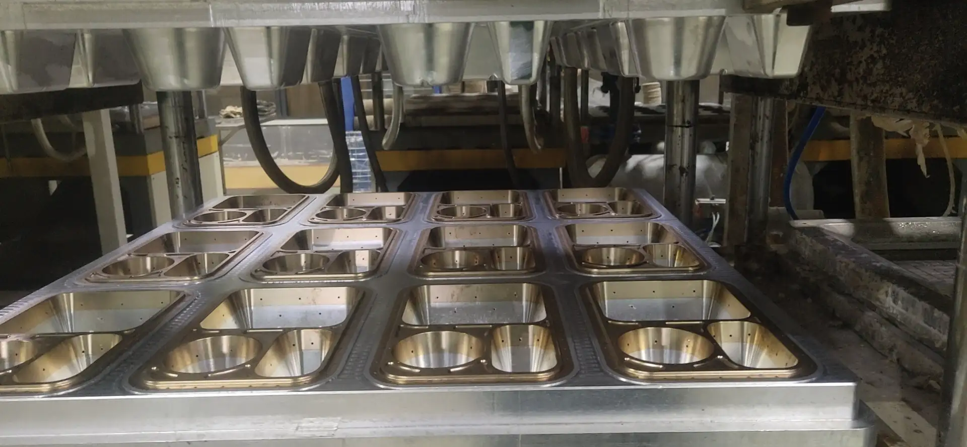 Алюминиевые формы с медными вставками