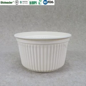 Bols en amidon de maïs compostables Cornware