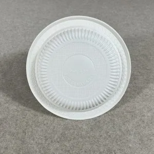 Assiettes en amidon de maïs biodégradables