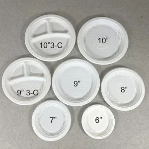 Almidón de maíz Platos de almidón de maíz