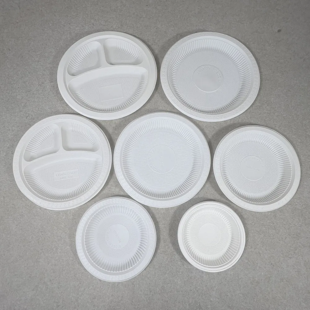 Disposable Plastic Plates China Factory Bulk Wholesale Bioleader