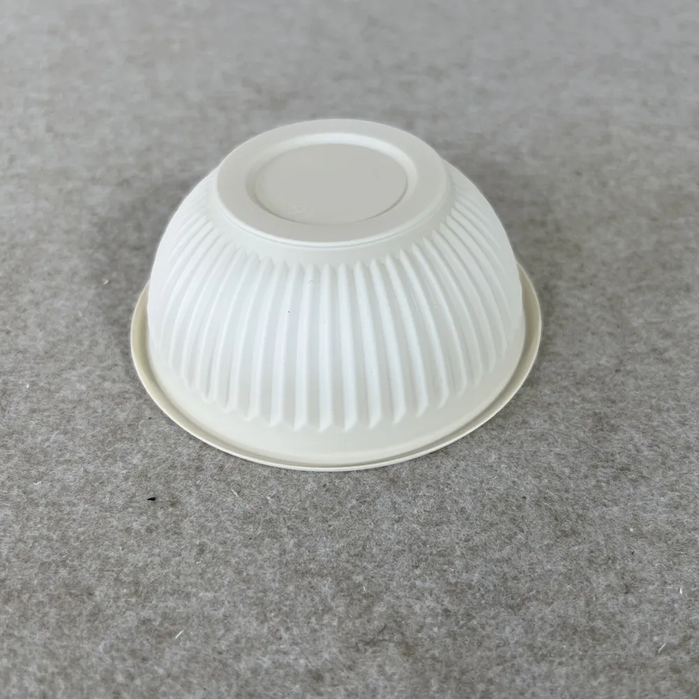 أوعية نشا الذرة التي تستخدم لمرة واحدة