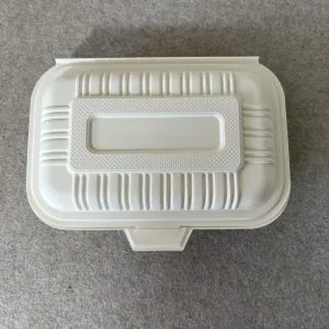 Boîte alimentaire en amidon de maïs