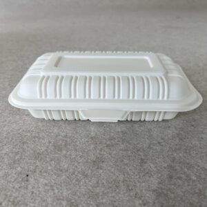 علبة طعام من نشا الذرة