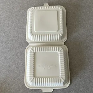 Caja de alimentos de almidón de maíz