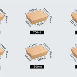 Cajas de papel kraft al por mayor