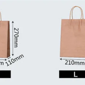 Bolsas de papel kraft personalizadas