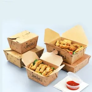 Scatola di carta kraft all'ingrosso