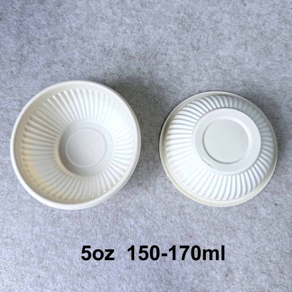Wegwerp composteerbare plastic kommen 12oz maïszetmeel