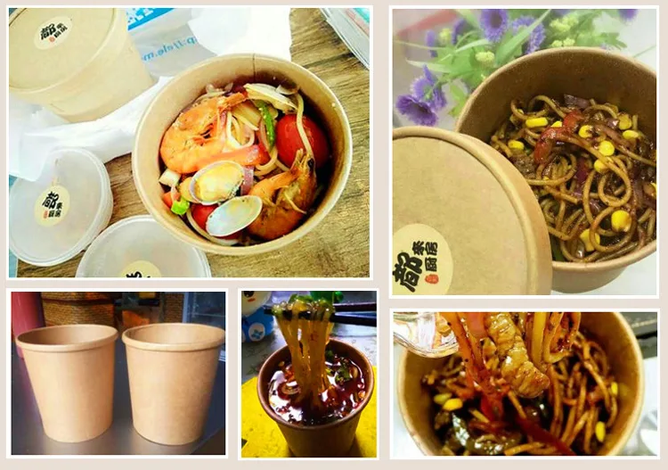 16 20 26 32 8 Tazones de sopa de papel de 12 oz