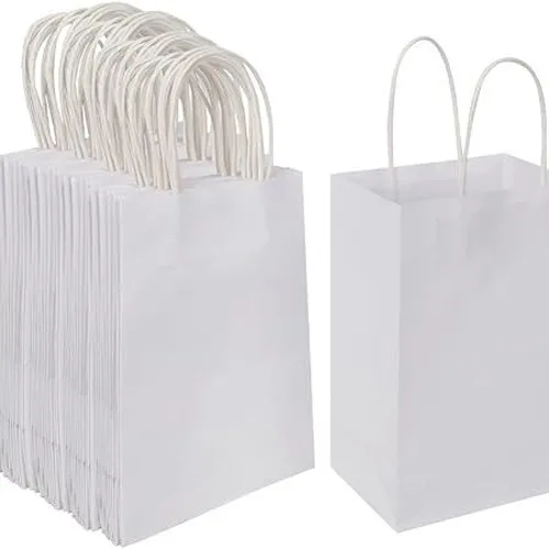 Papieren zakken van kraftpapier op maat