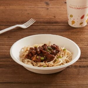 Compostable Disposable Bowls Paper Pulp Bowl