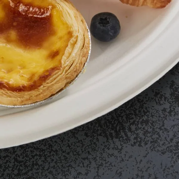 овальные бумажные тарелки