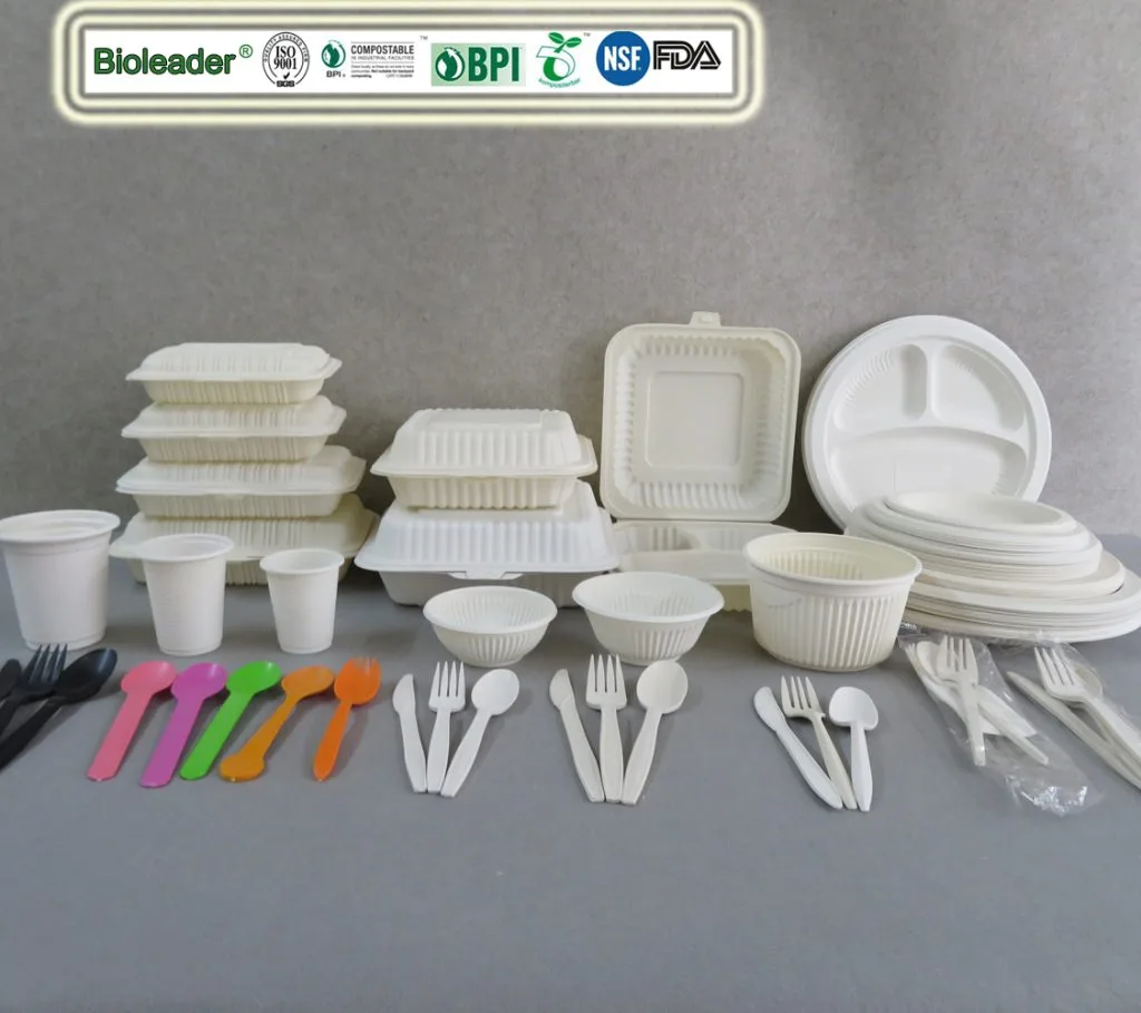 コーンスターチ食器